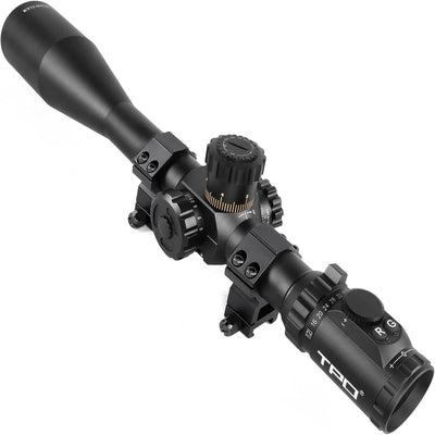 KT12-60X60SAL Long Range Rifle Scope 35Mm Tube Side Parallax Adjustment with Scope Rings
