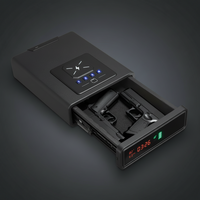 Pistol Drawer Safe Built for Quick Access, Fingerprint Recognition, 3-Way Entry, 2 Gun Capacity