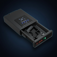 Pistol Drawer Safe Built for Quick Access, Fingerprint Recognition, 3-Way Entry, 2 Gun Capacity